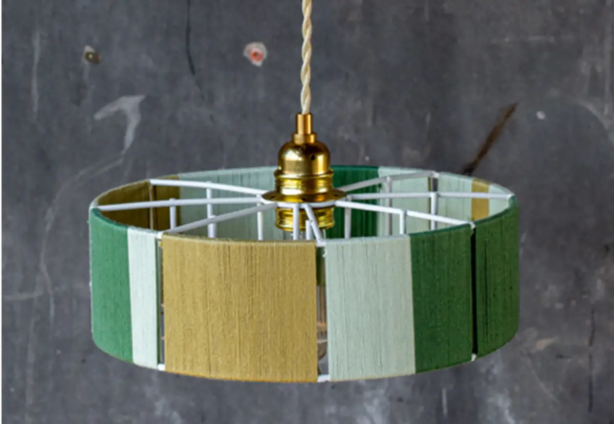 גוף חוטי כותנה בגוונים של ירוק